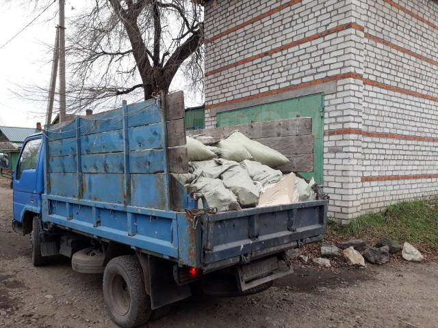 Вывоз мусора грузовым фургоном 3 тонны с утилизацией отходов в Отрадном в октябре